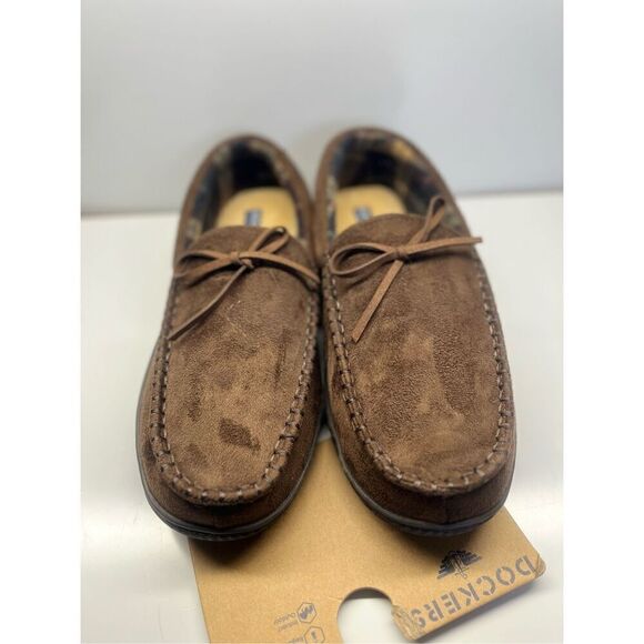 Dockers Men's Slippers with Memory Foam (XXLarge / 13-14US, Brown) - Picture 3 of 9